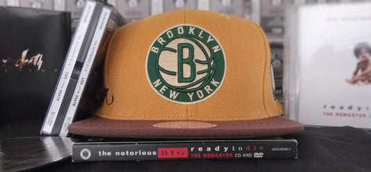 Brooklyn Nets Ready to Die Mitchell and Ness T5DA