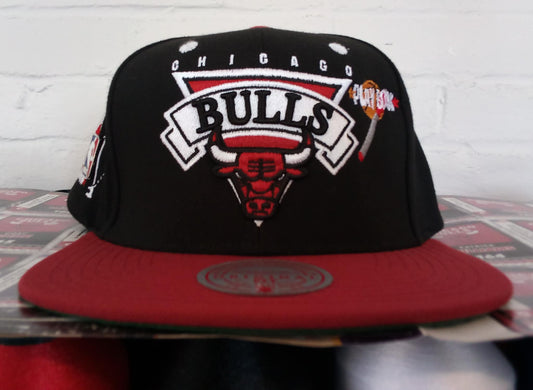 Chicago Bulls Playbook Mitchell and Ness 2 tone