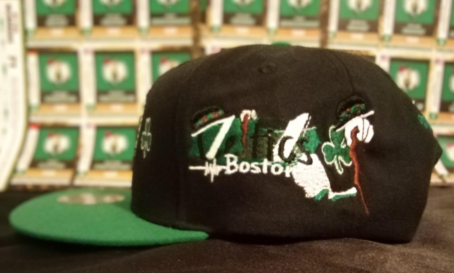 Boston Celtics Dissect Logo Mitchell and Ness