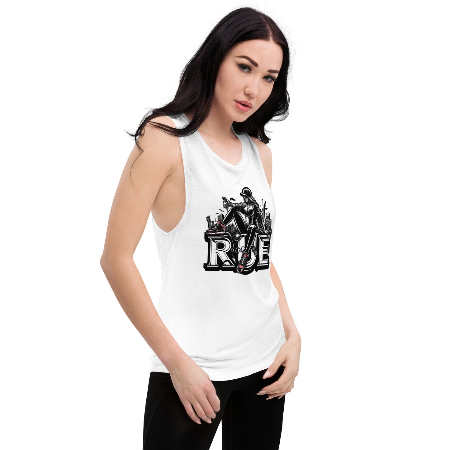 Ladies' Muscle Tank - Premium Quality
