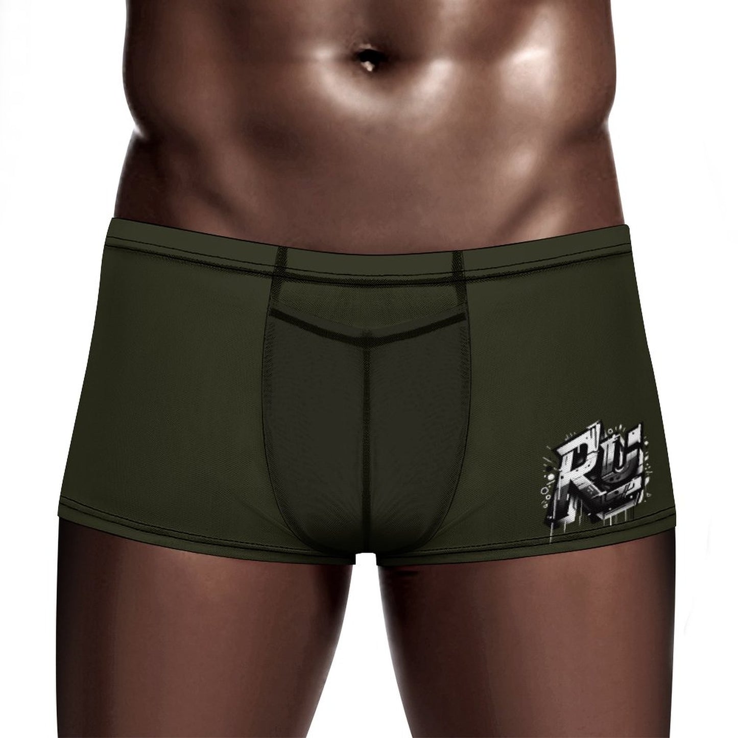 Sexy Men's Mesh Boxer Briefs