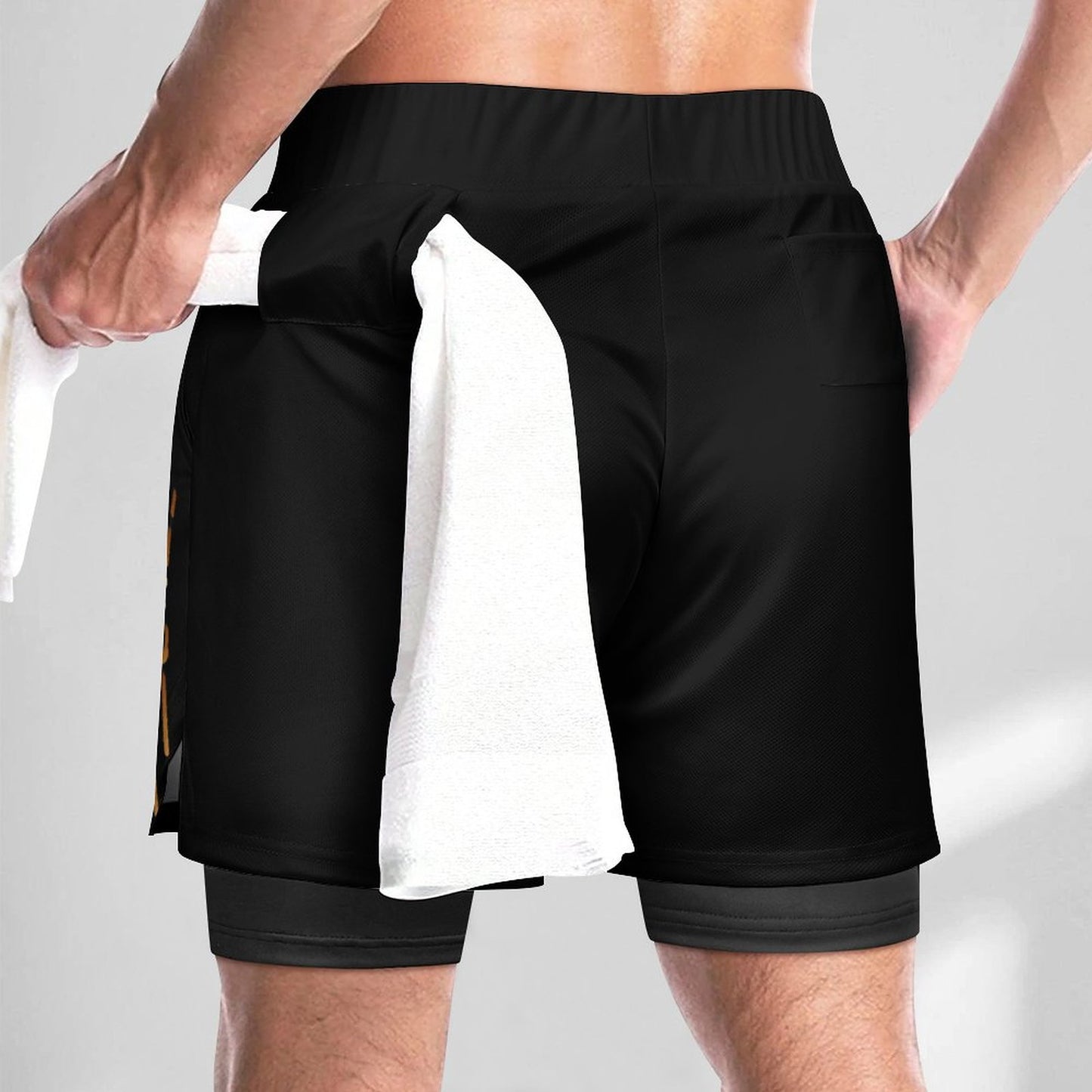 Men Beach Shorts with 4 Pockets